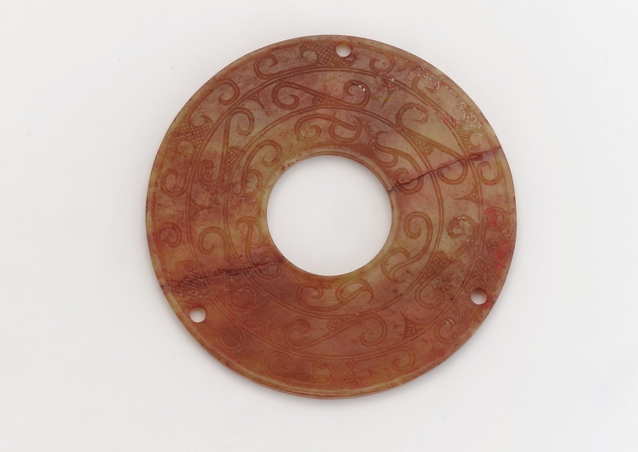 Ozdobny dysk, IV-III w. p.n.e. autorstwa Eastern Zhou Dynasty Chinese School