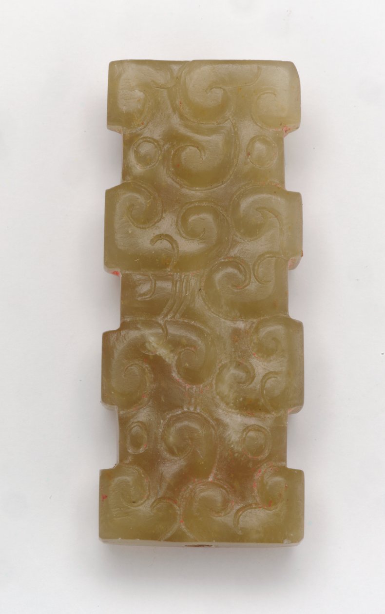 Prostokątna zawieszka autorstwa Eastern Zhou Dynasty Chinese School