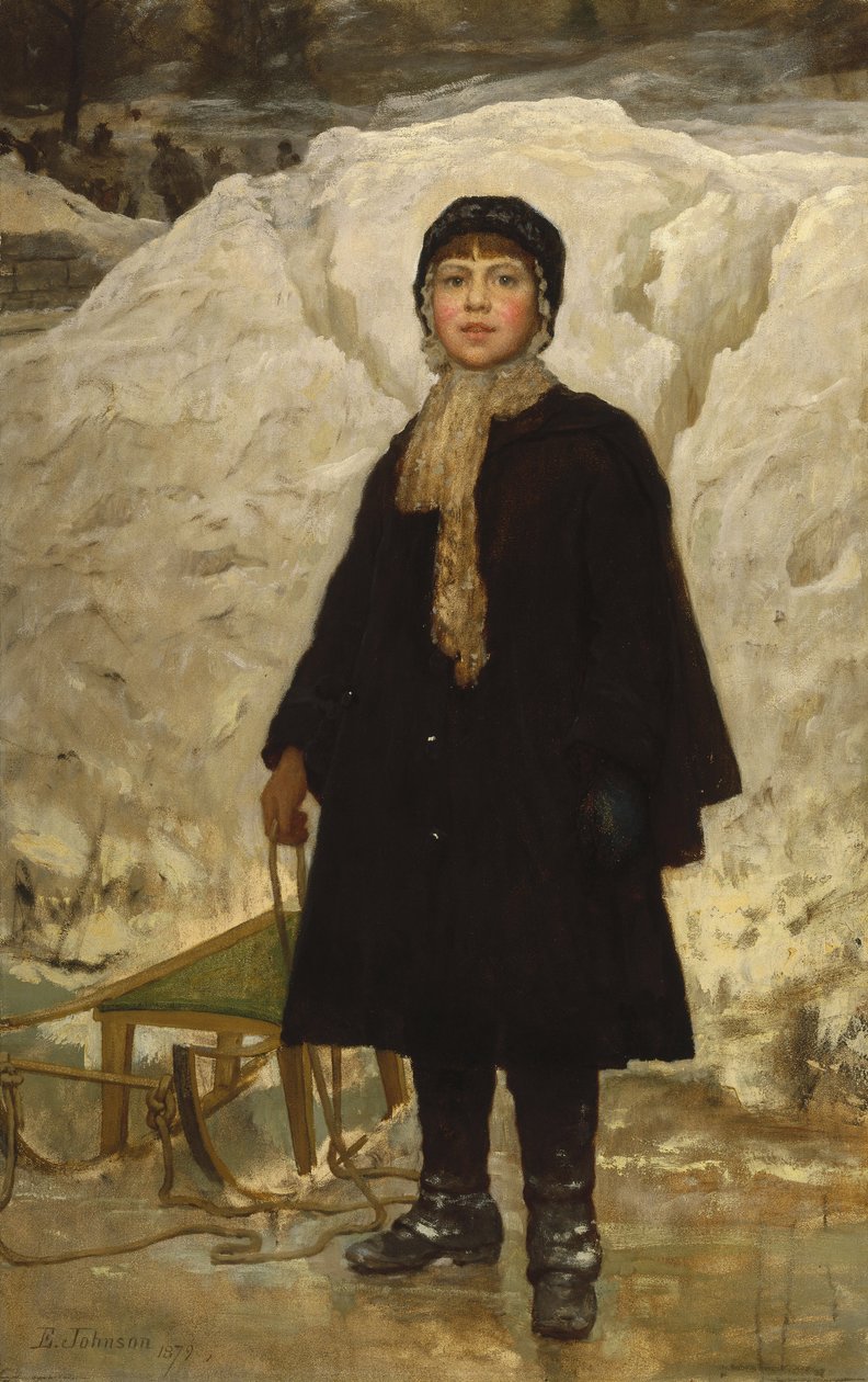 Portret dziecka autorstwa Eastman Johnson