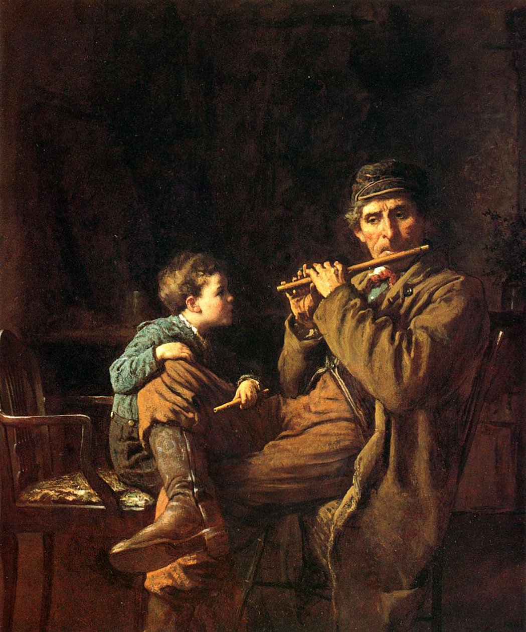 Fifery, 1881 autorstwa Eastman Johnson