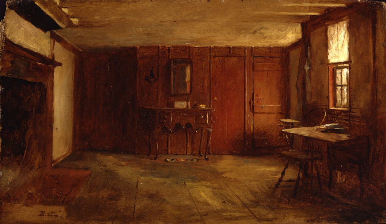 Druga strona kuchni Susan Rays, Nantucket, ok. 1875 r. autorstwa Eastman Johnson