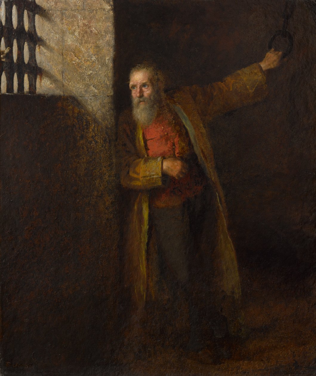 Więzień państwowy autorstwa Eastman Johnson