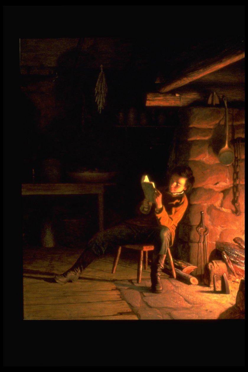 Dzieciństwo Lincolna autorstwa Eastman Johnson