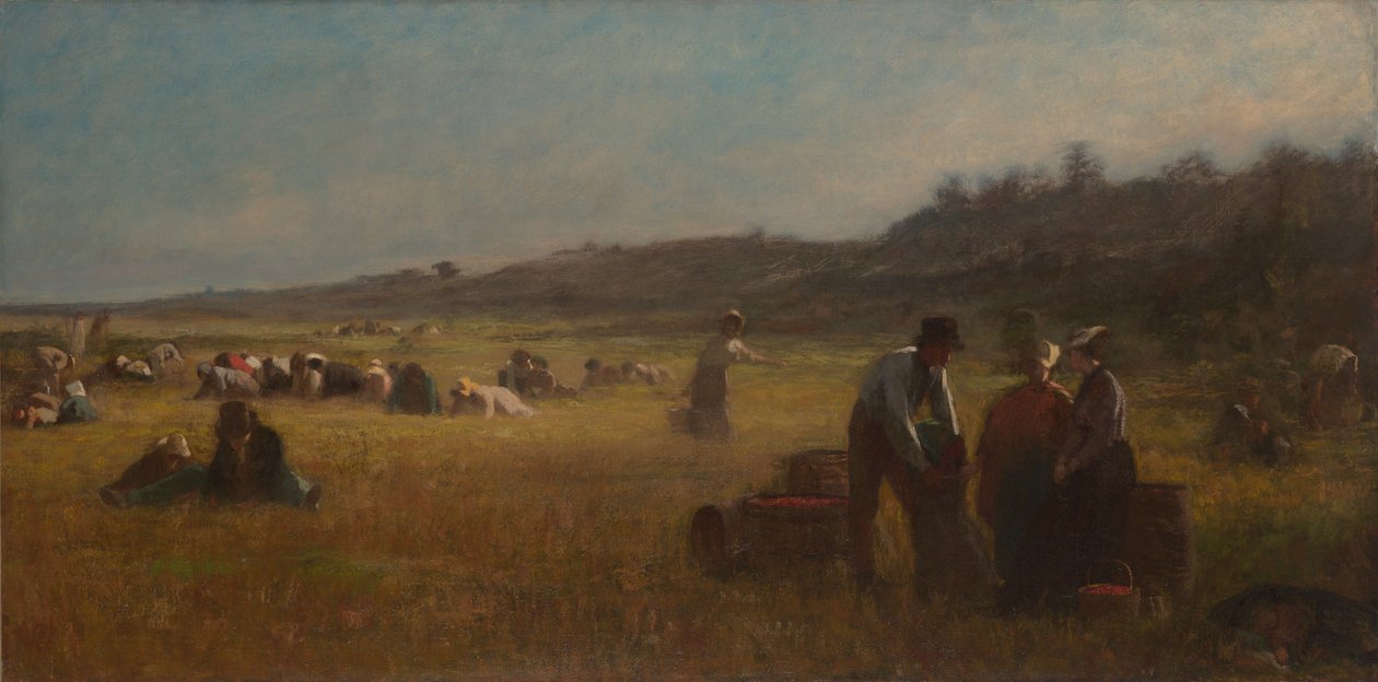 Zbieracze żurawiny autorstwa Eastman Johnson