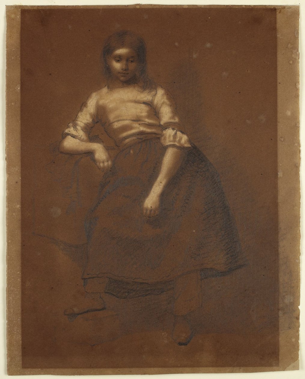 Holenderska dziewczyna wiejska autorstwa Eastman Johnson