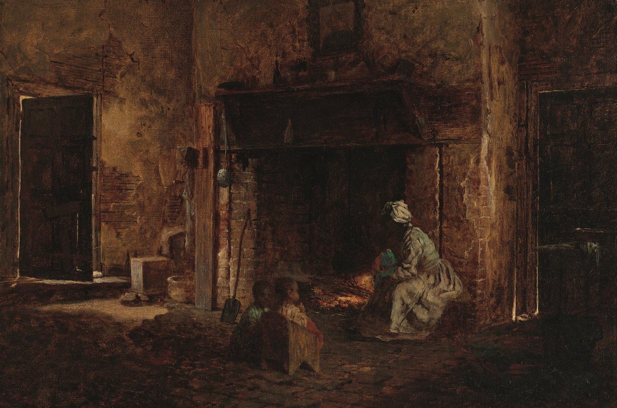 Kuchnia w Mount Vernon autorstwa Eastman Johnson