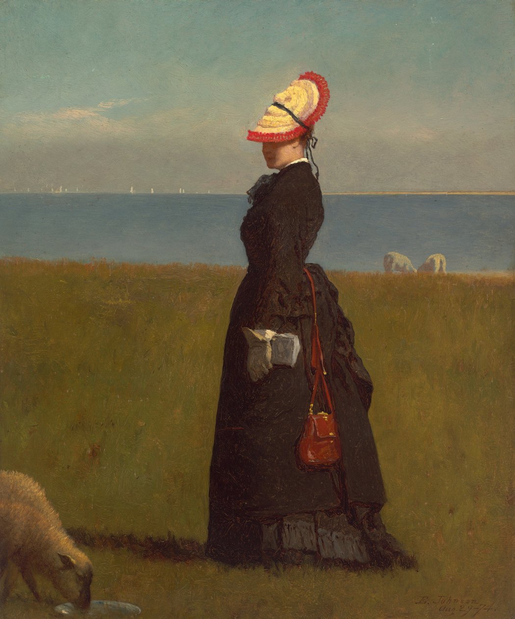 Baranki, Nantucket autorstwa Eastman Johnson