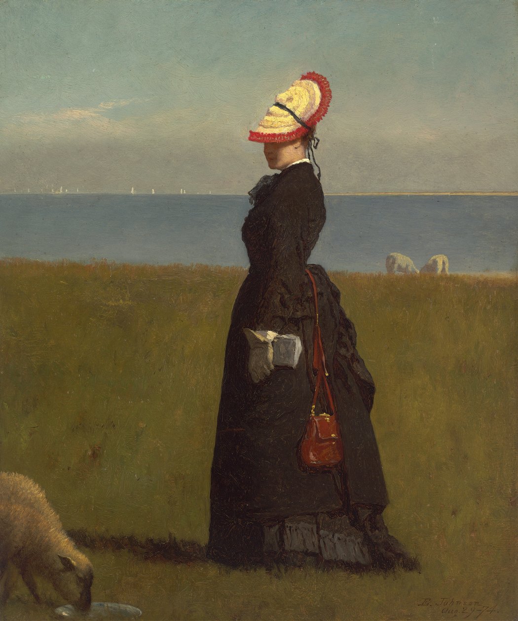 Baranki, Nantucket autorstwa Eastman Johnson