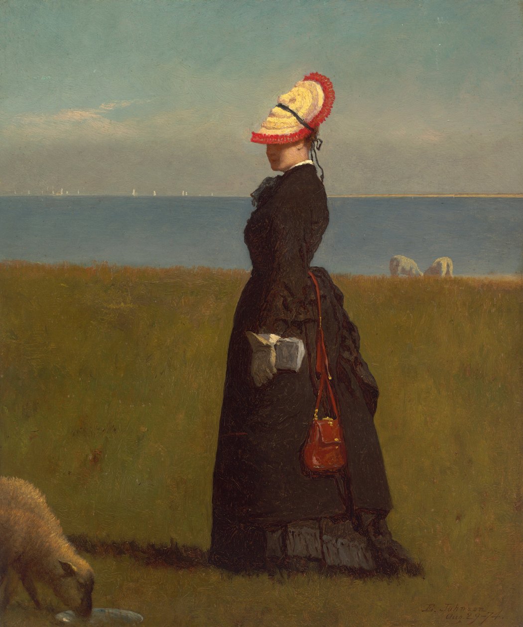 Lambs, Nantucket autorstwa Eastman Johnson