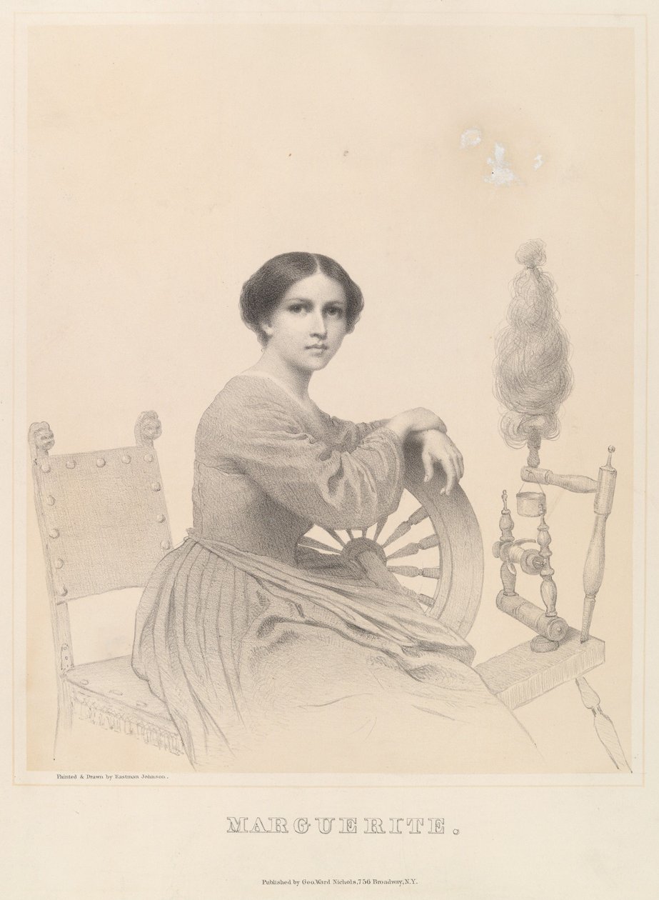 Marguerite autorstwa Eastman Johnson