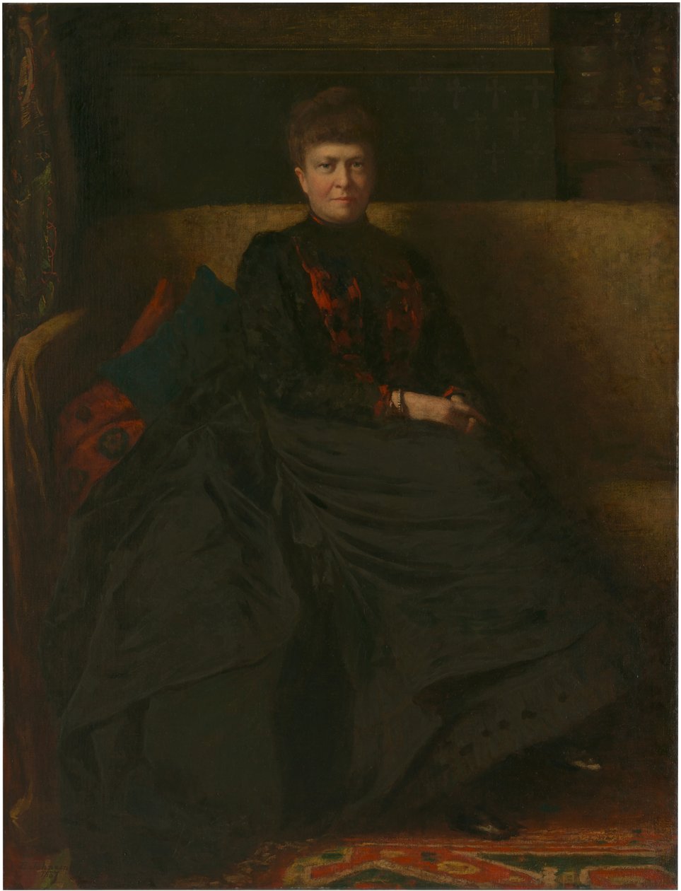 Pani Eastman Johnson autorstwa Eastman Johnson