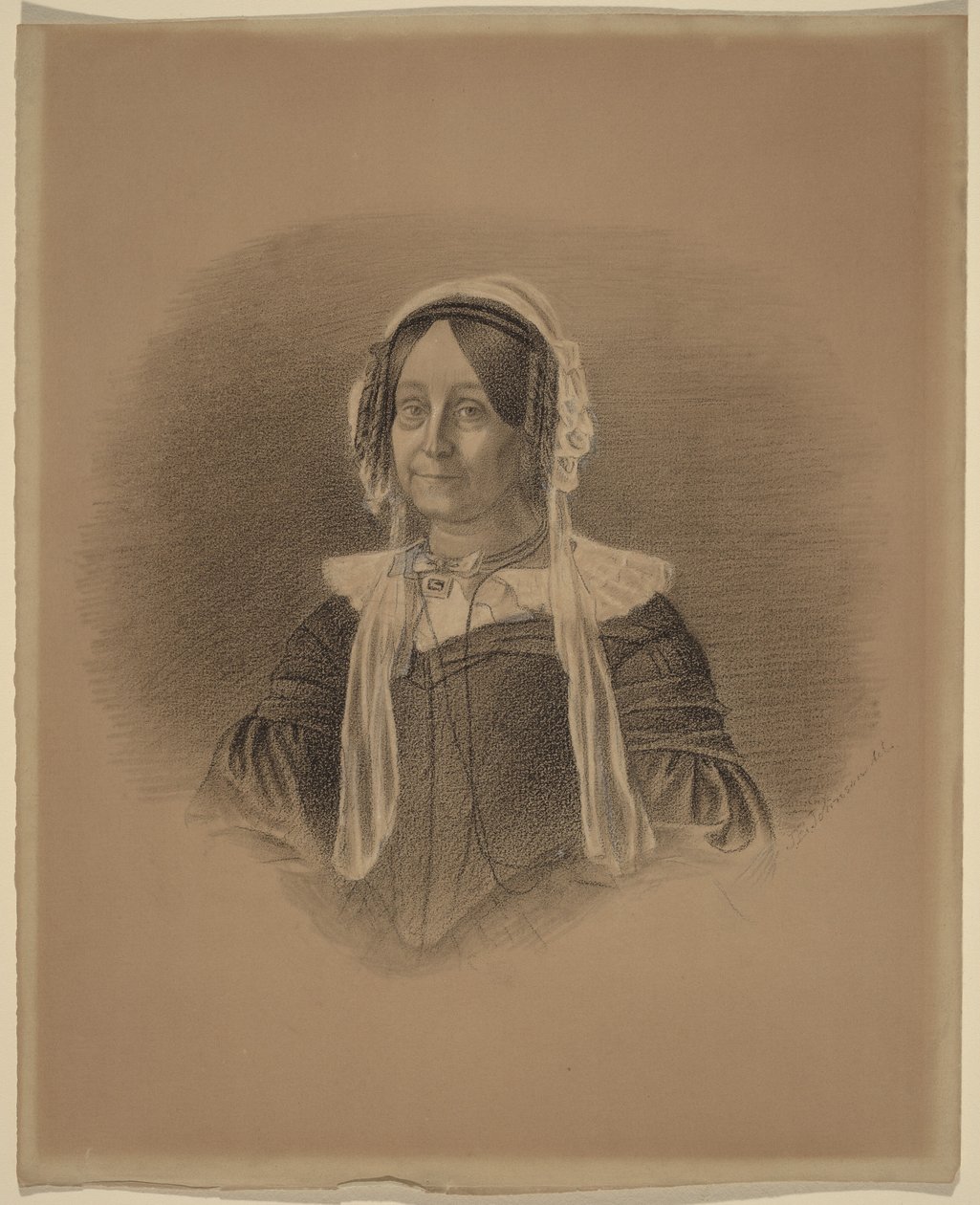 Portret starszej kobiety autorstwa Eastman Johnson