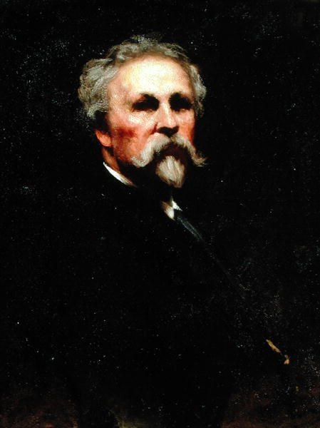 Autoportret (olej na płótnie) autorstwa Eastman Johnson