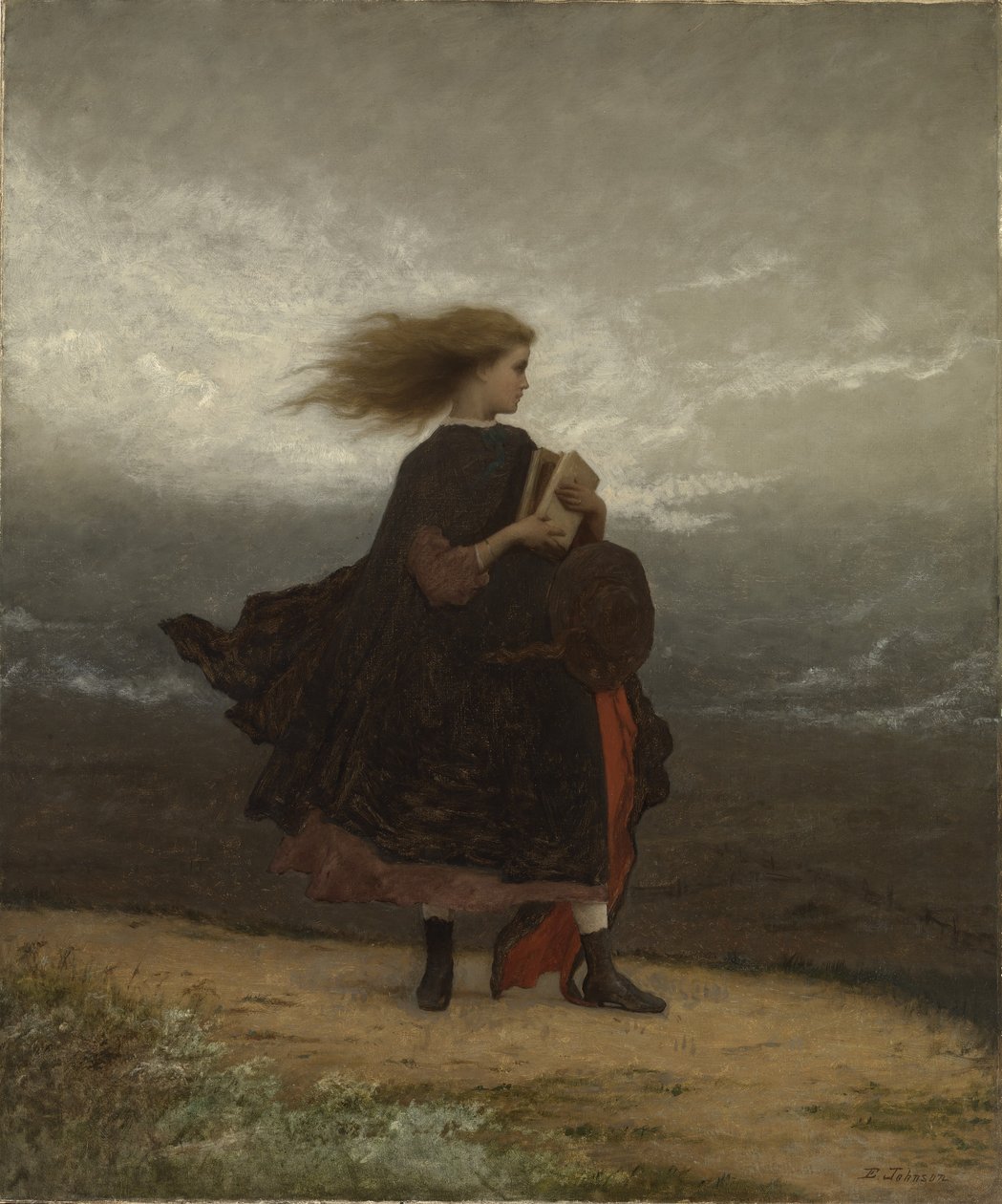 Dziewczyna, którą zostawiłem za sobą autorstwa Eastman Johnson