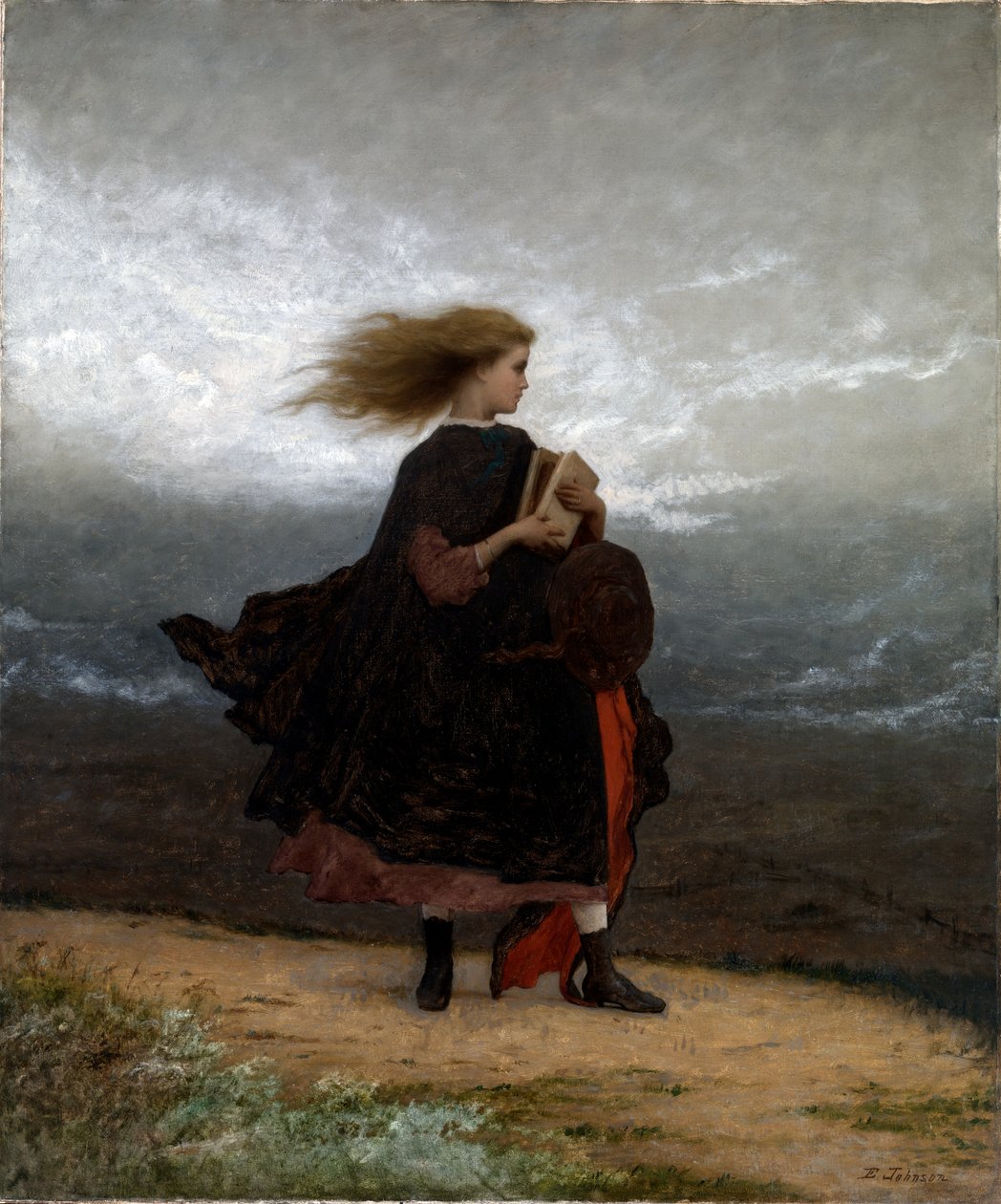Dziewczyna, którą zostawiłem za sobą autorstwa Eastman Johnson