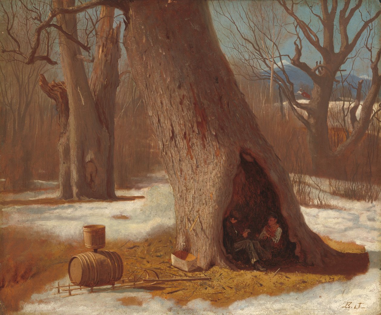 Wagarowicze autorstwa Eastman Johnson