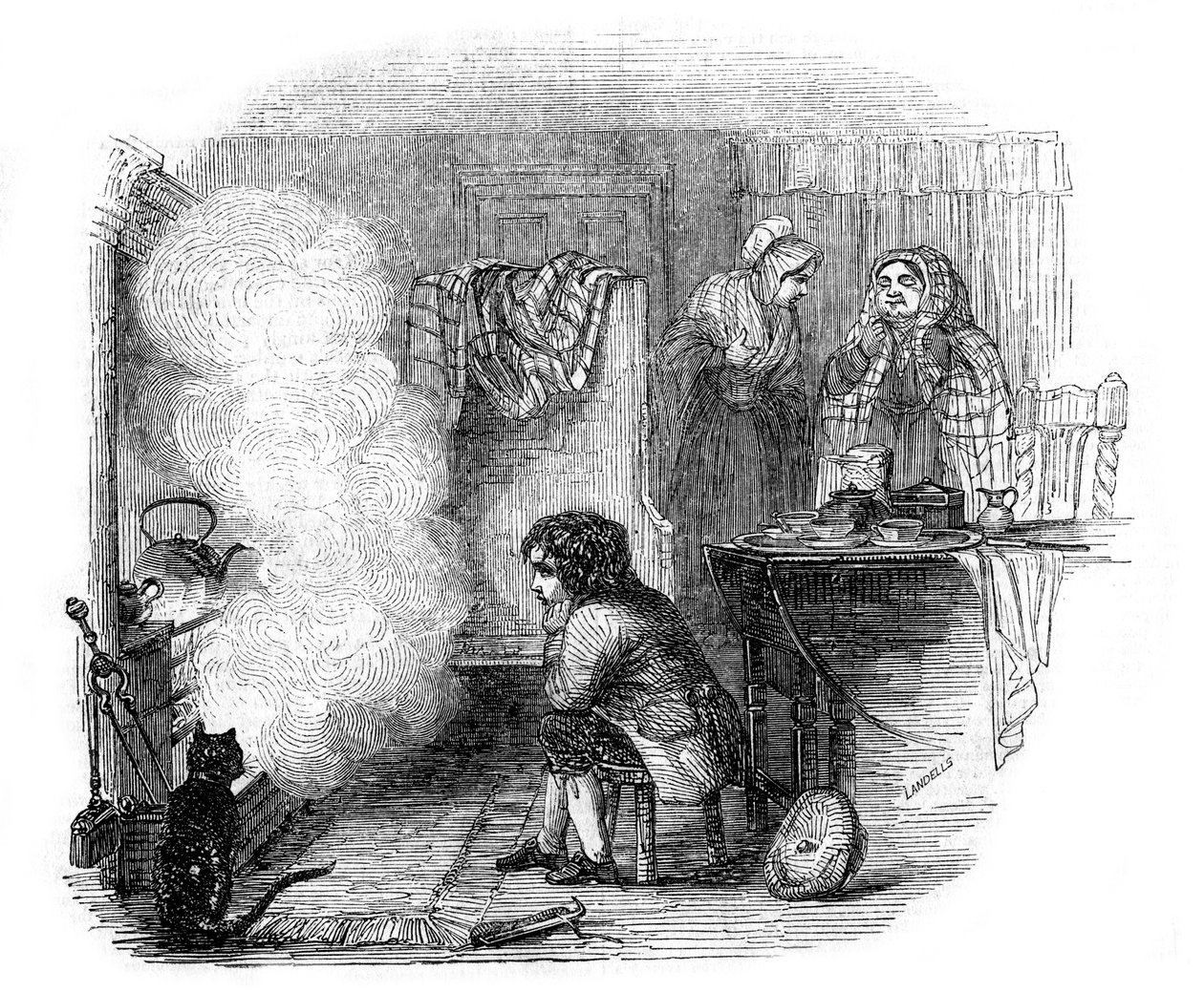 Opowieść o czajniku, 1844. autorstwa Ebenezer Landells