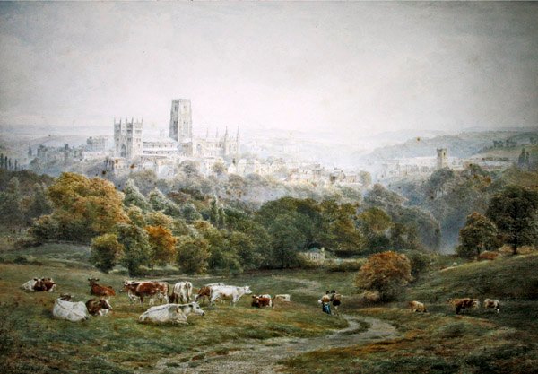 Durham (akwarela na papierze) autorstwa Ebenezer Wake Cook