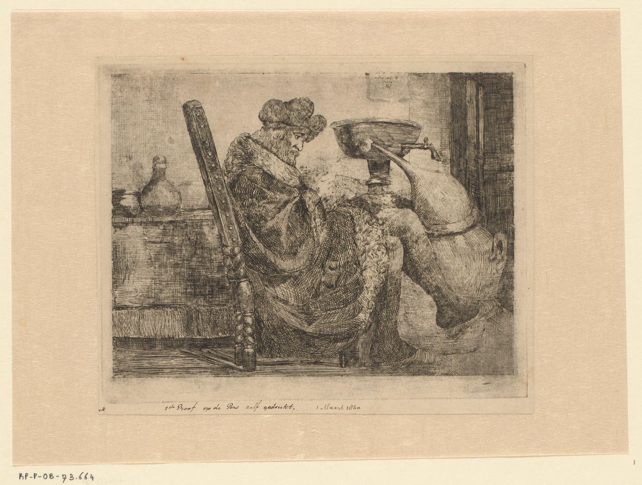 Alchemik autorstwa Eberhard Cornelis Rahms