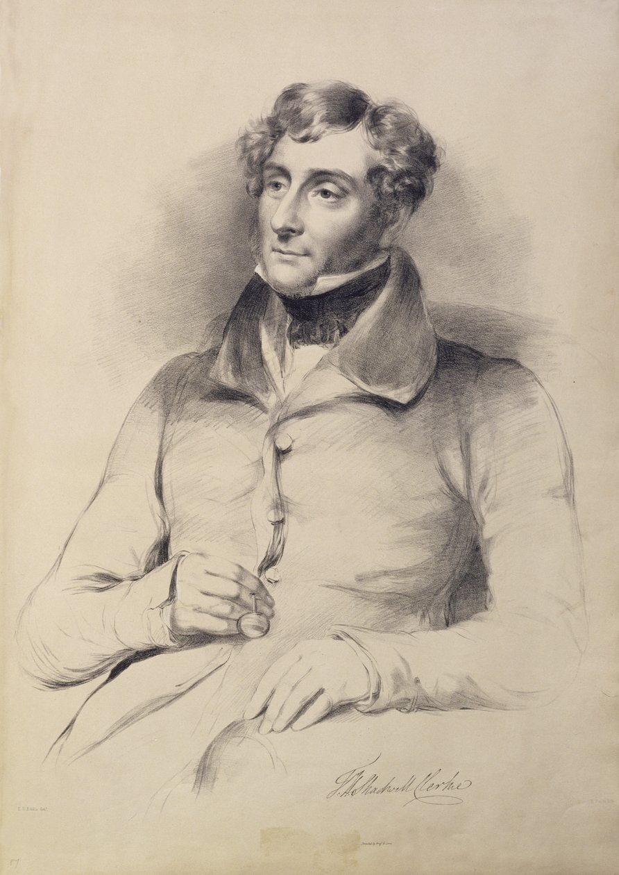 Thomas Henry Shadwell Clerke (1792-1849) autorstwa Eden Upton Eddis