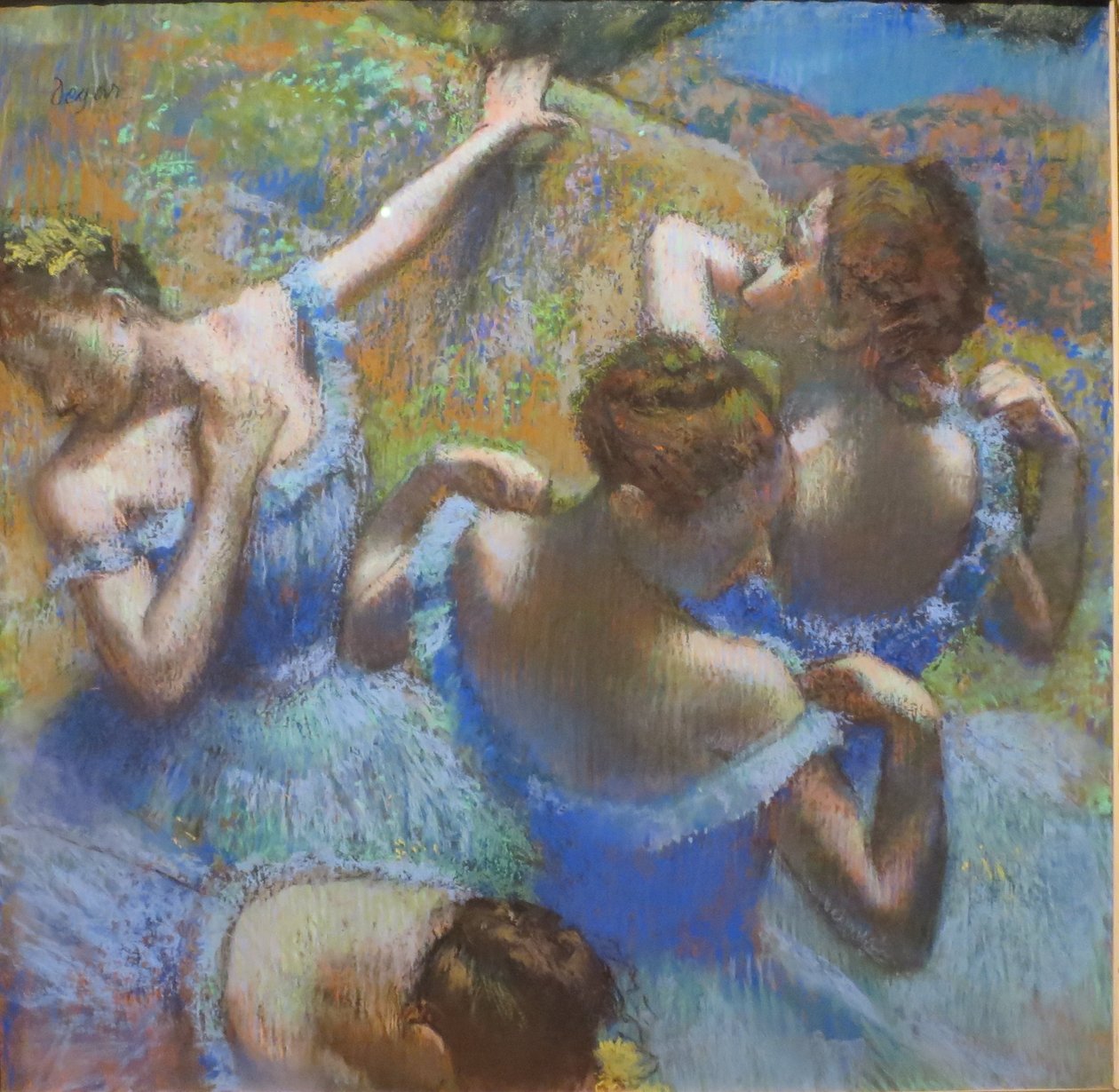 Tänzerinnen w Blau autorstwa Edgar Degas