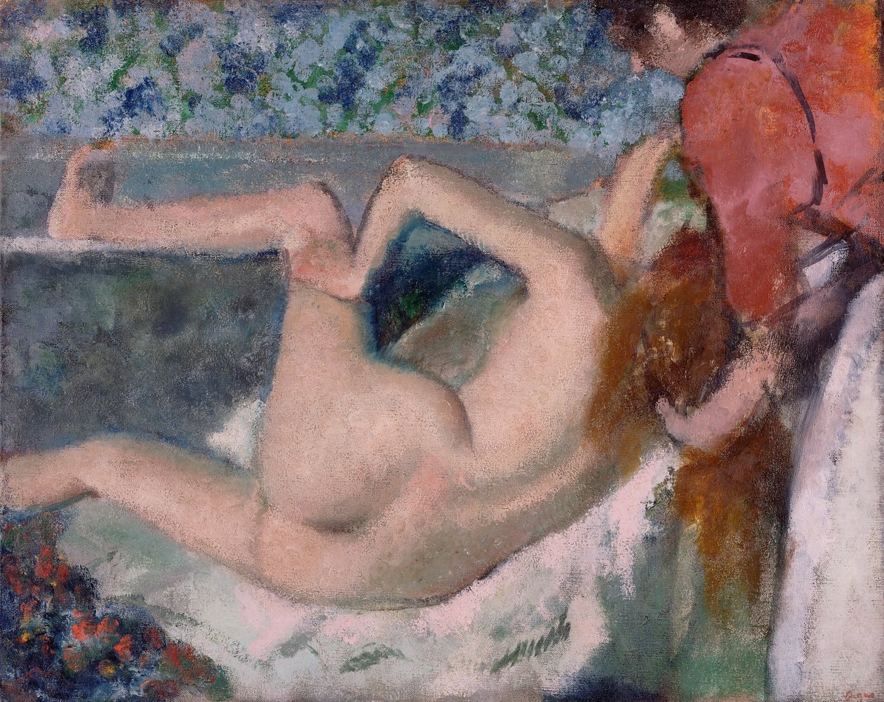 Po kąpieli autorstwa Edgar Degas