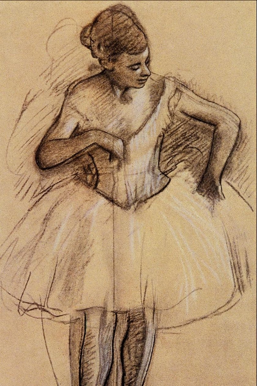 Tancerka baletowa autorstwa Edgar Degas