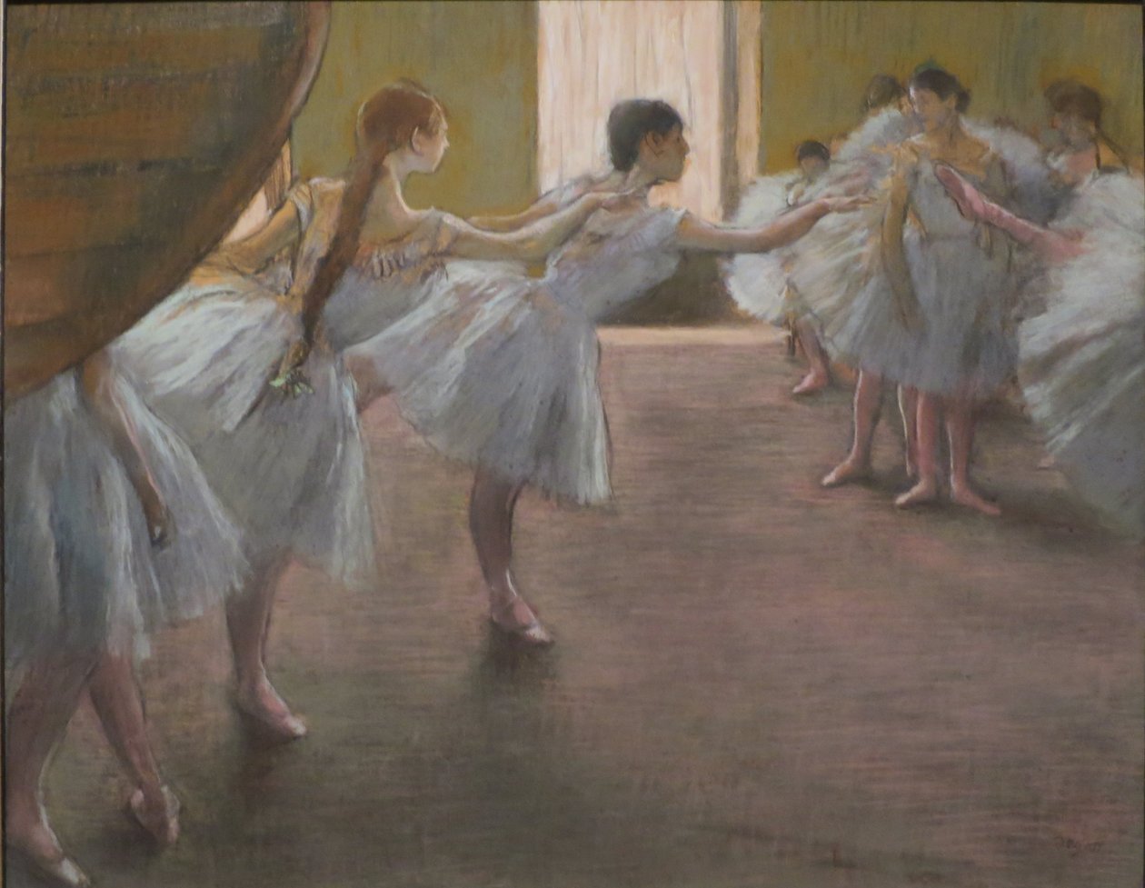 Próba baletowa autorstwa Edgar Degas