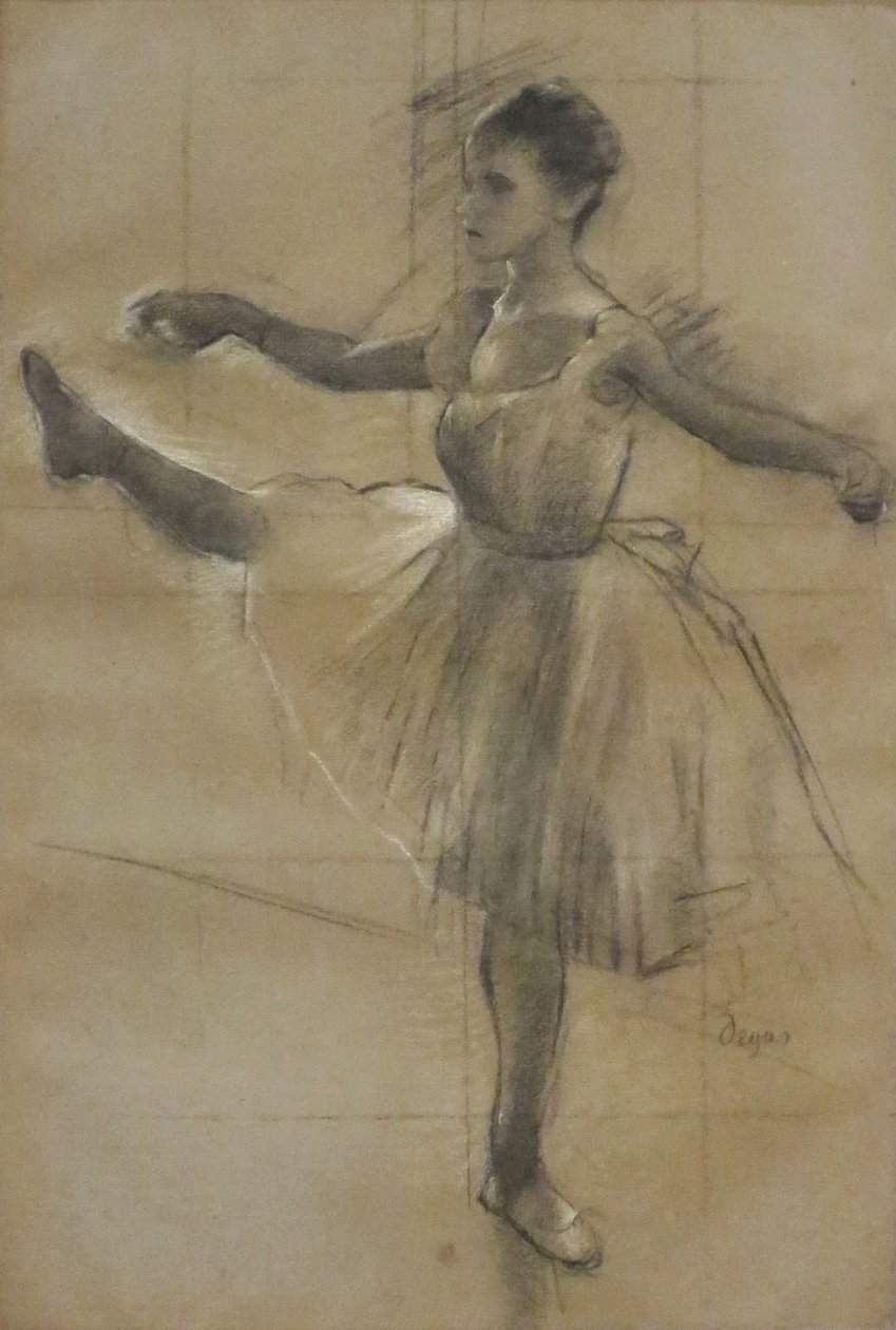 Tancerz autorstwa Edgar Degas