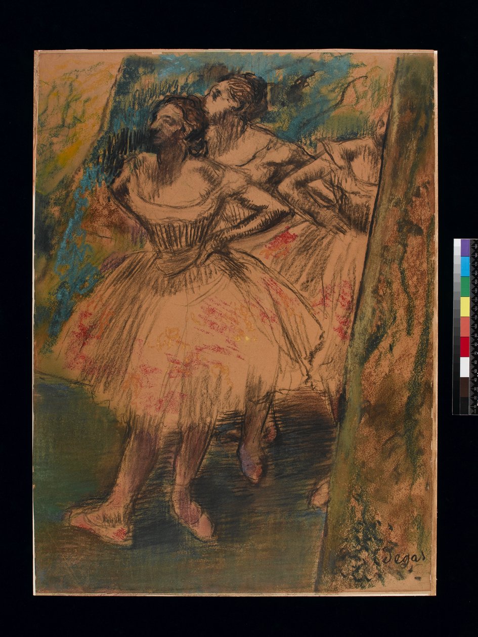 Далавчин дахь бүжигчин, 1905 он (цаасан дээрх хар шохой, пастел)поли autorstwa Edgar Degas