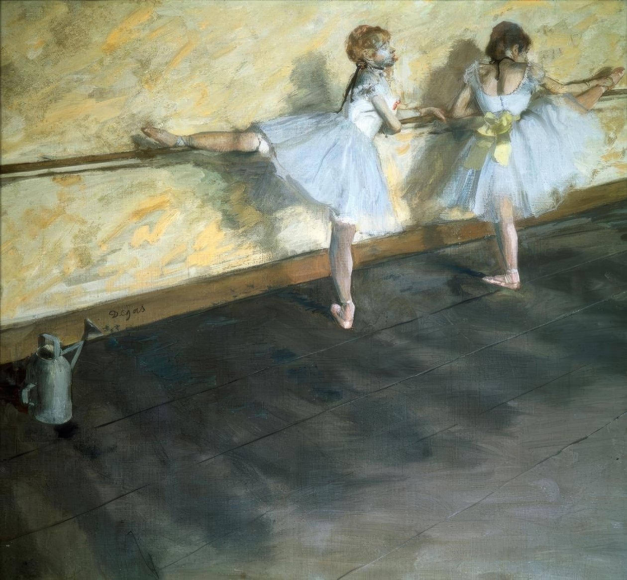 Tancerka przy barze autorstwa Edgar Degas