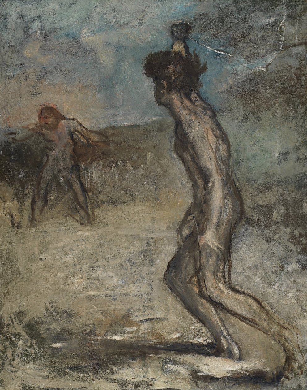 Dawid i Goliat, ok. 1857 r. autorstwa Edgar Degas