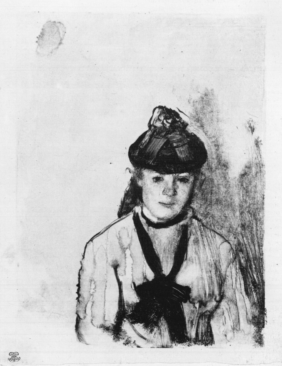 Ellen Andree autorstwa Edgar Degas