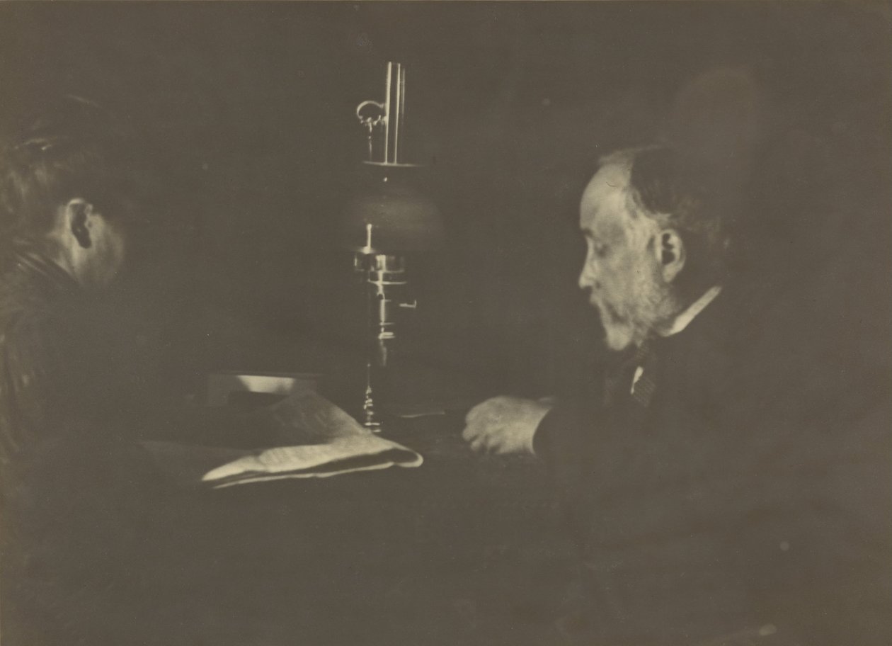 Louise Halévy czytająca Degas autorstwa Edgar Degas
