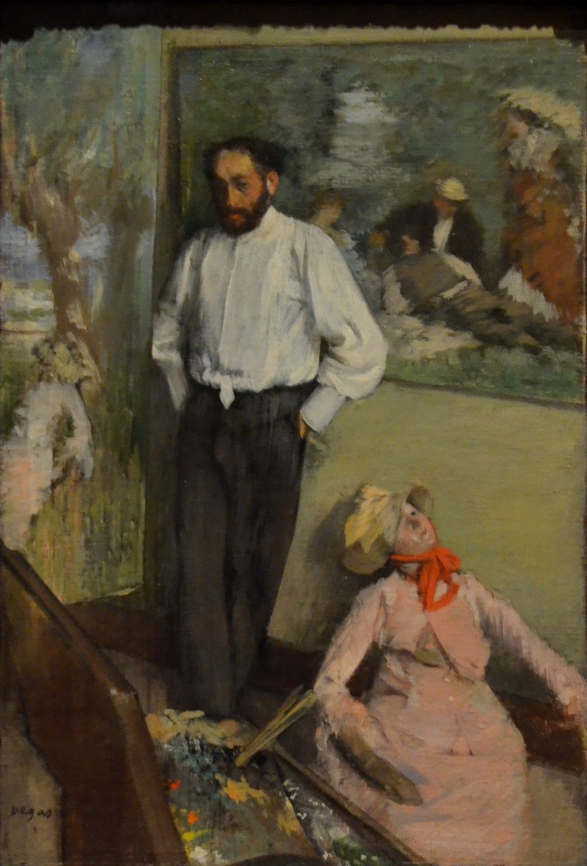 Portret Henri-Michela Lévy autorstwa Edgar Degas