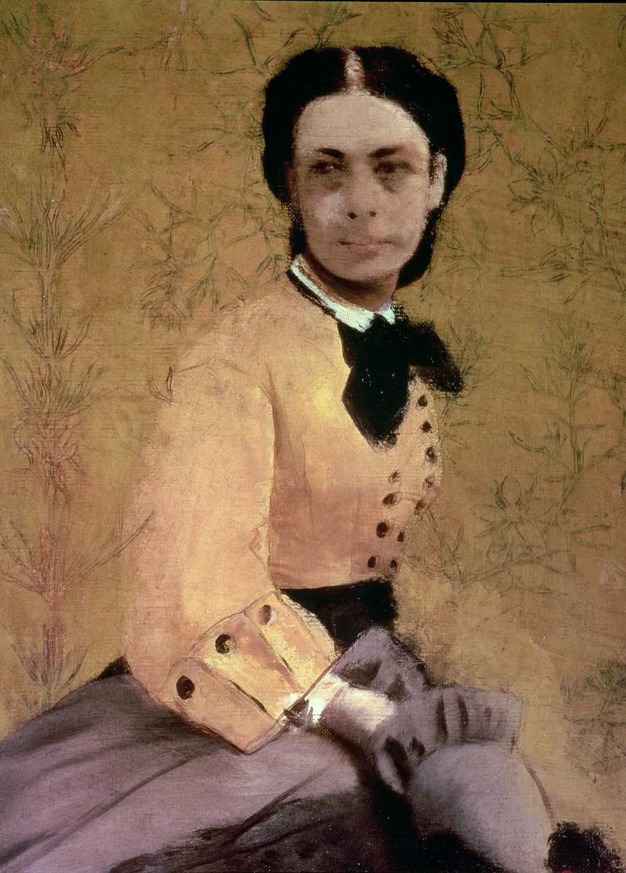 Portret księżniczki Pauliny de Metternich, ok. 1865 r. autorstwa Edgar Degas