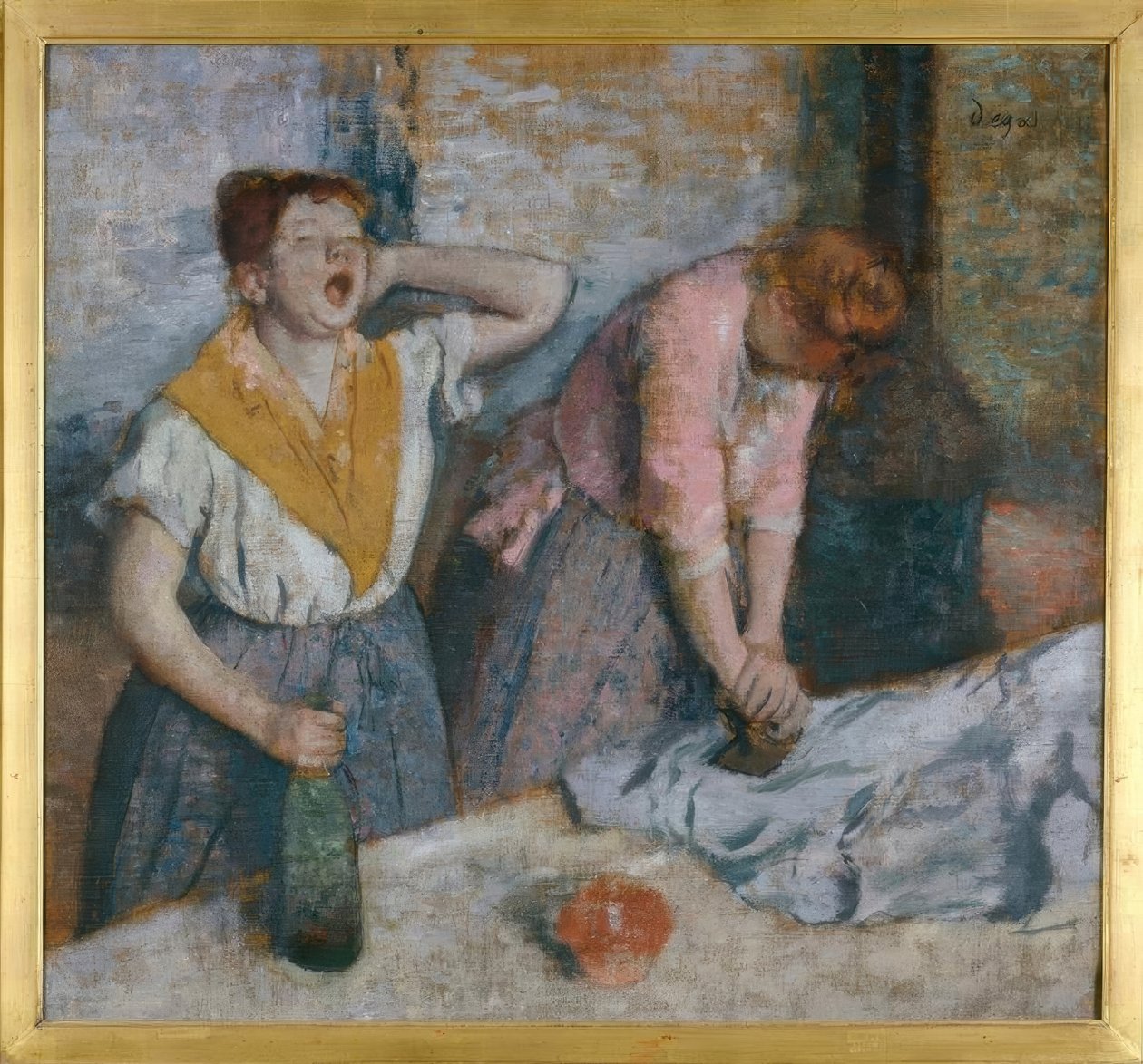 Prasownice autorstwa Edgar Degas