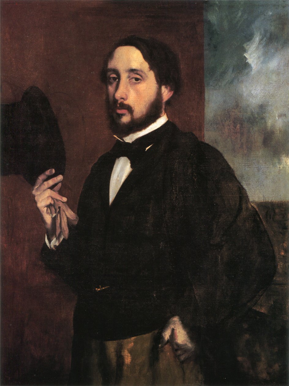 Autoportret autorstwa Edgar Degas
