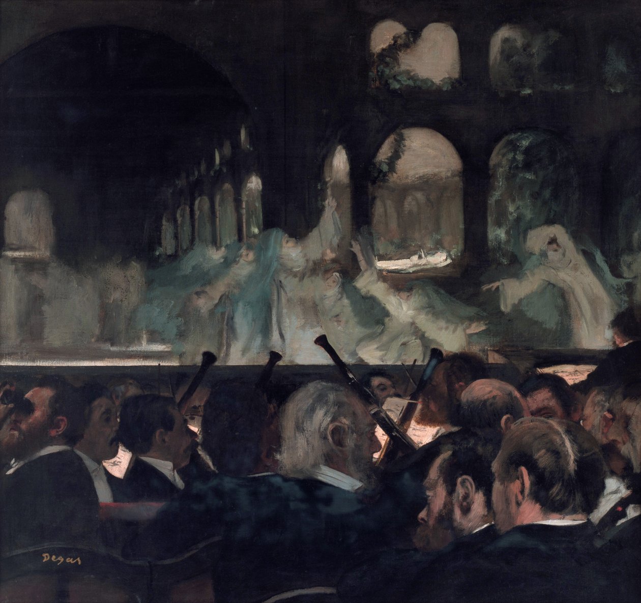 Scena baletowa autorstwa Edgar Degas