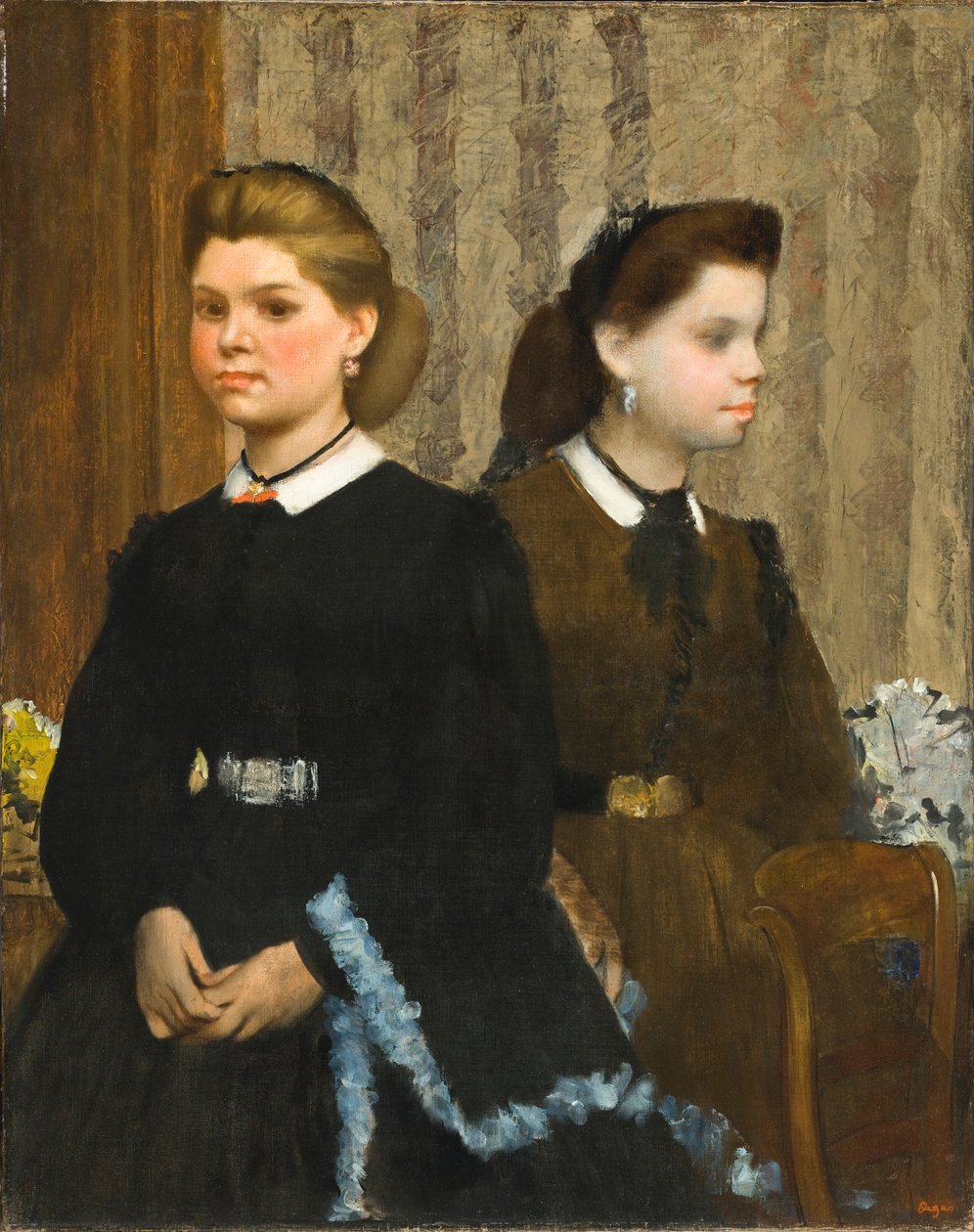 Siostry Bellelli (Giovanna i Giuliana Bellelli) autorstwa Edgar Degas