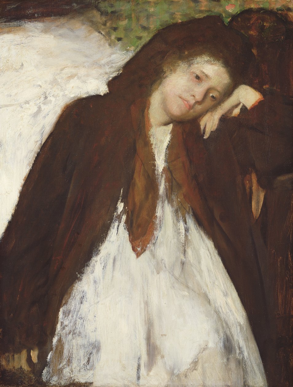 Rekonwalescencja, ok. 1872-87 autorstwa Edgar Degas