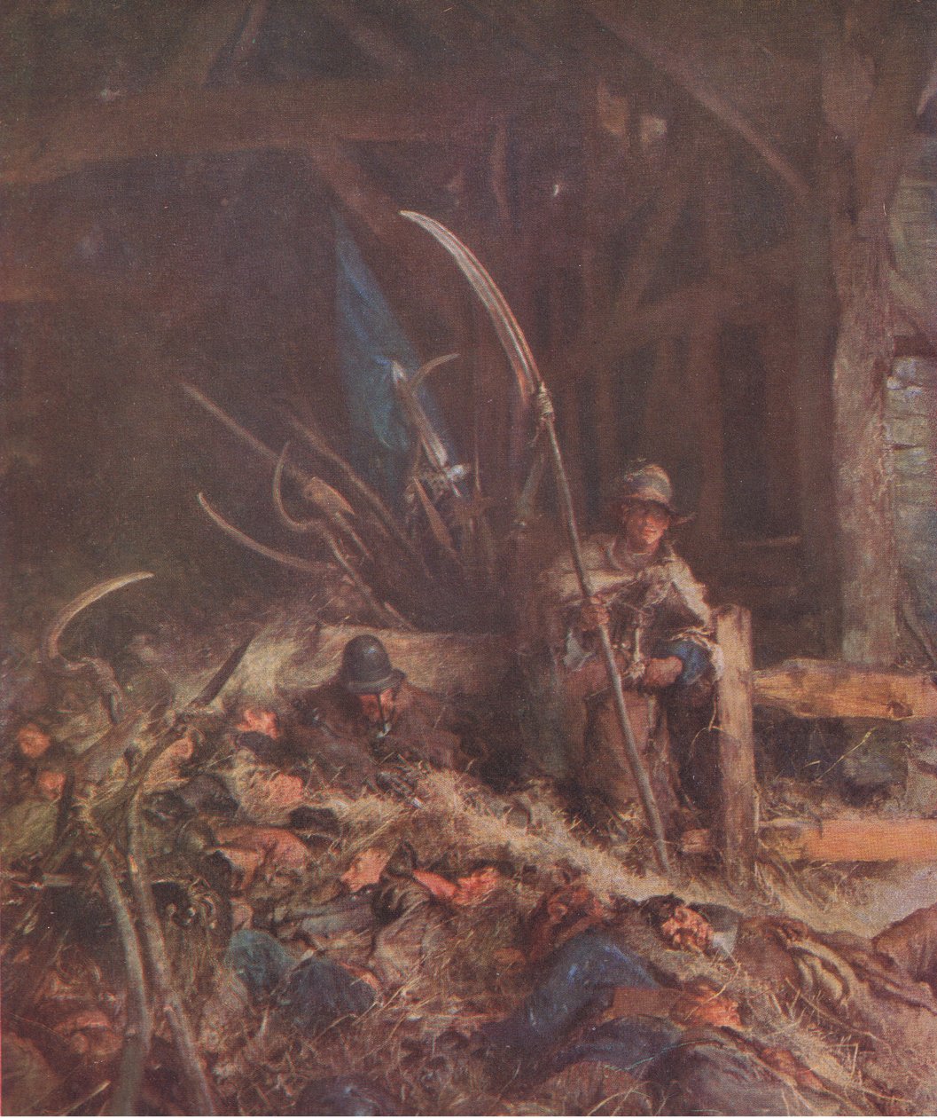 Poranek Sedgemoor, Bibbys Annual, 1916-17 autorstwa Edgar after Bundy