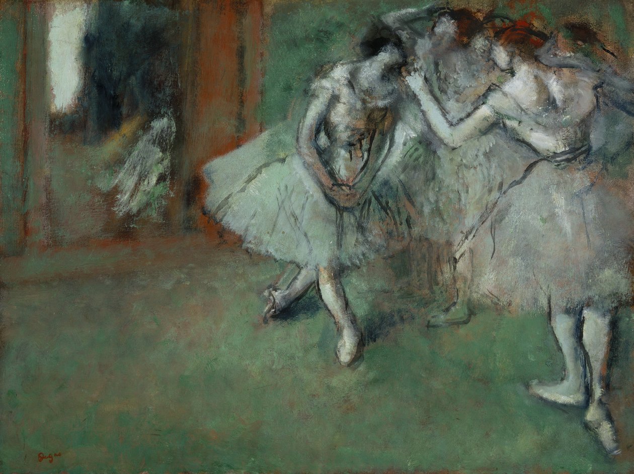 Grupa Tancerzy autorstwa Edgar Degas
