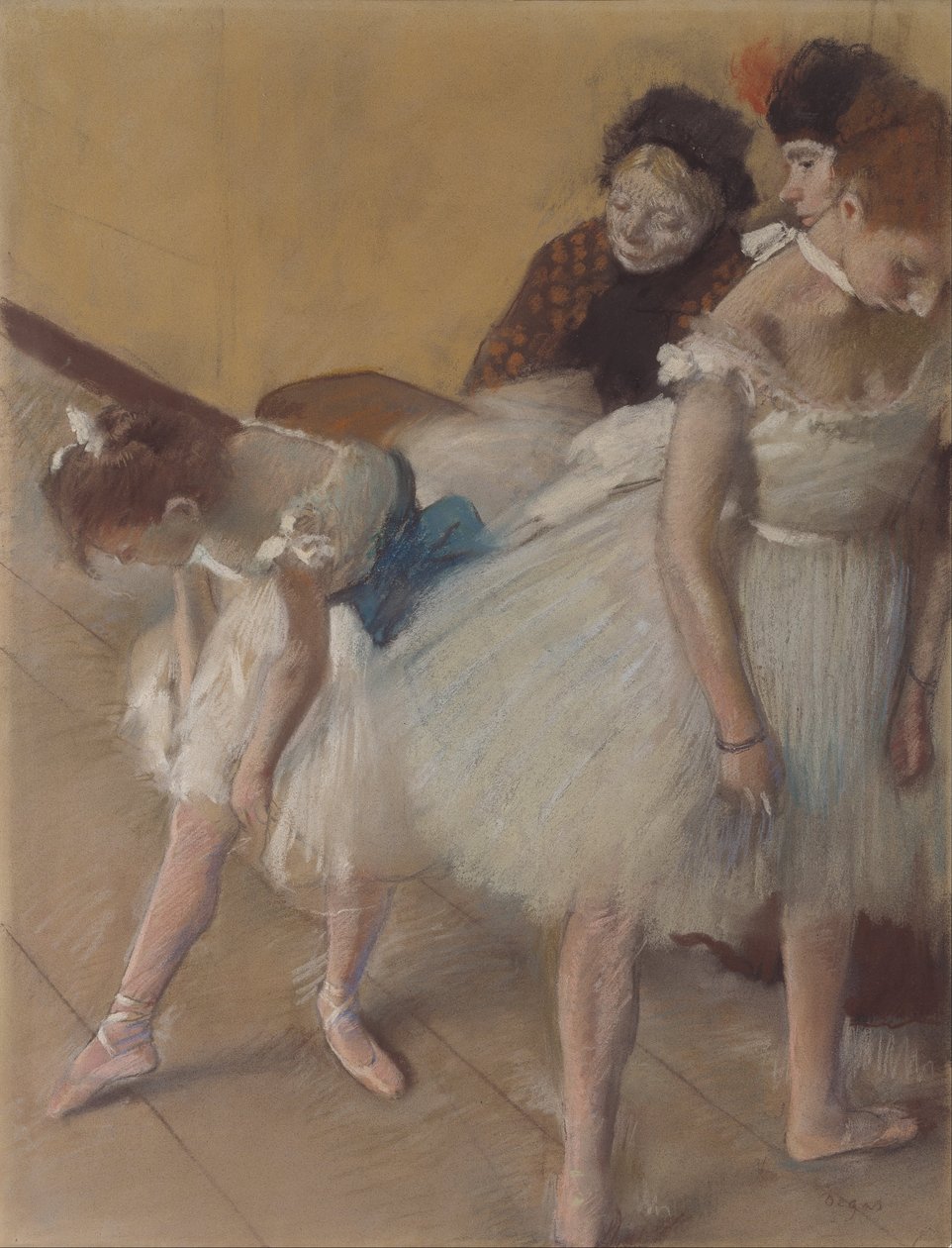 Egzamin taneczny autorstwa Edgar Degas