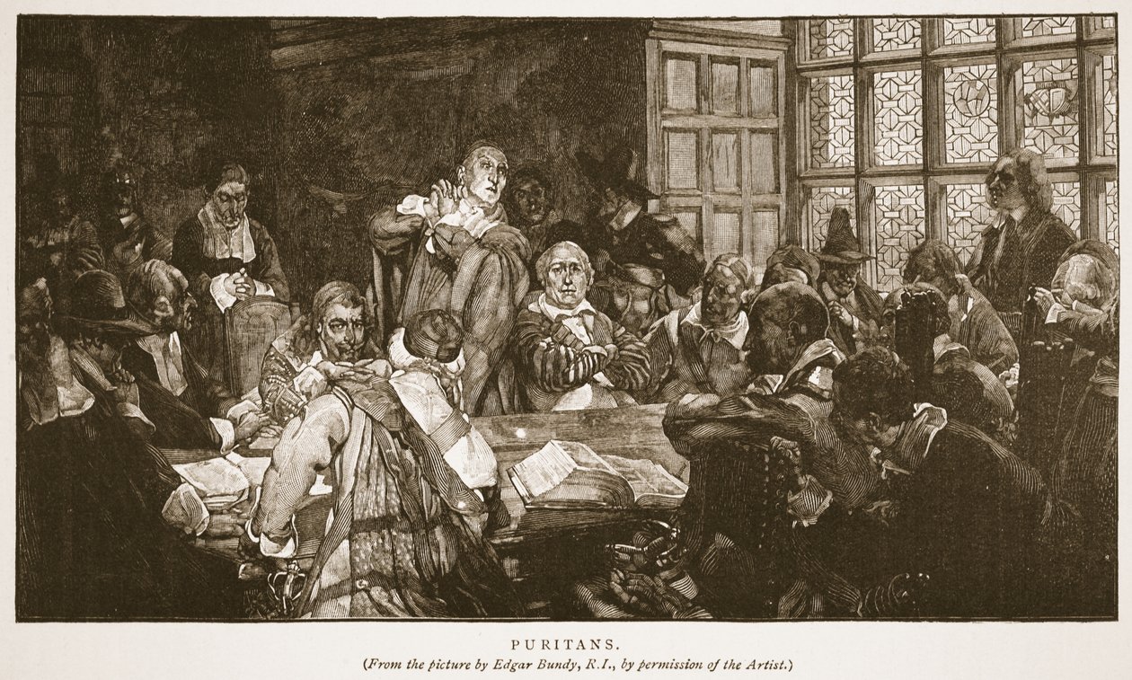Purytanie, ilustracja z 