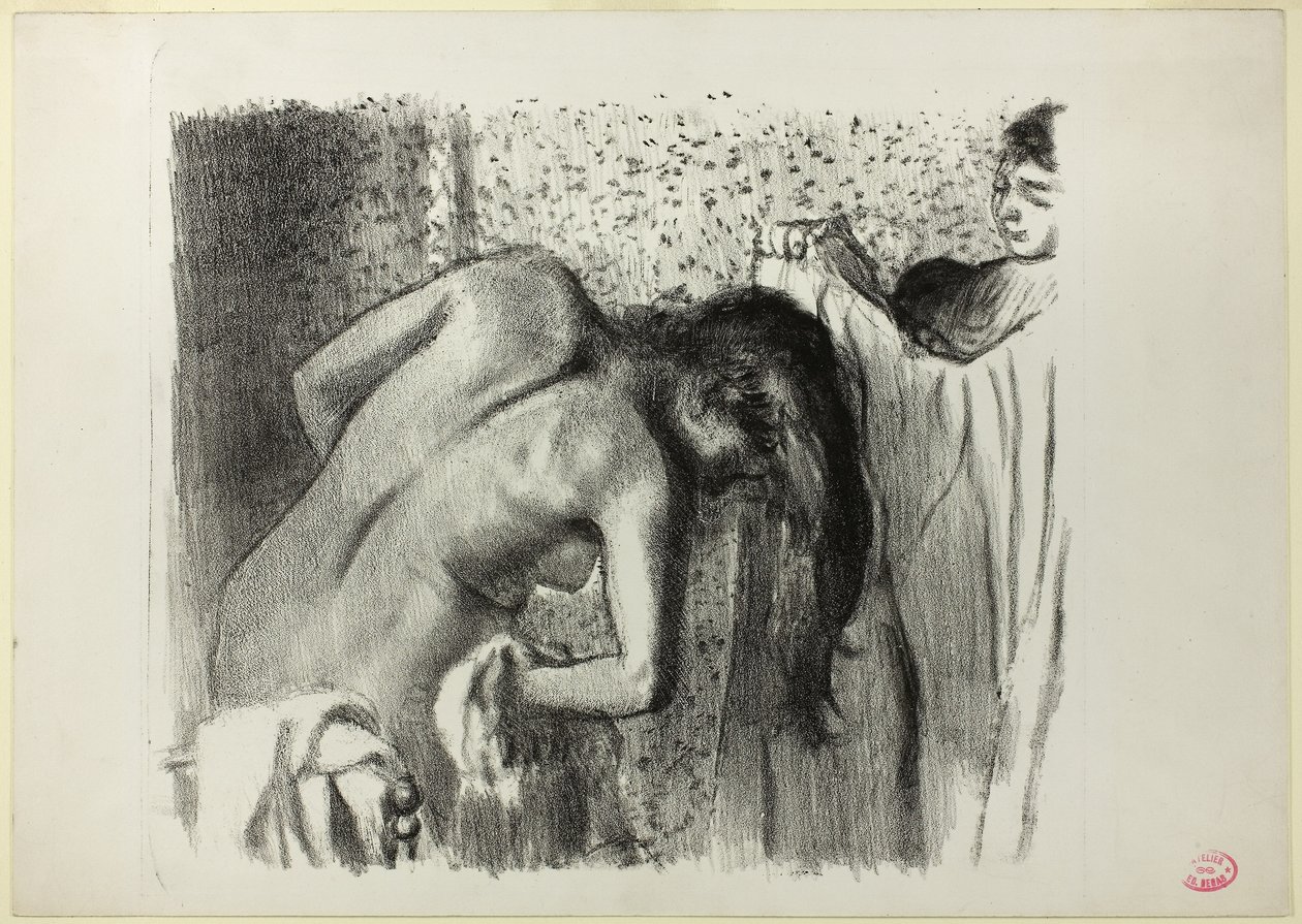 Po kąpieli (wersja duża) autorstwa Edgar Degas
