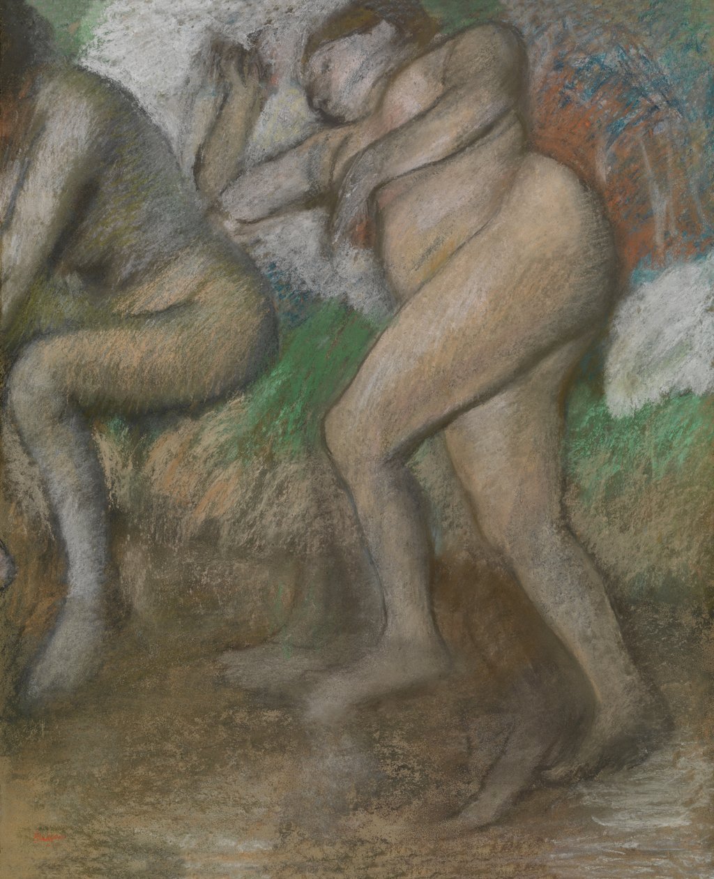 Po kąpieli autorstwa Edgar Degas