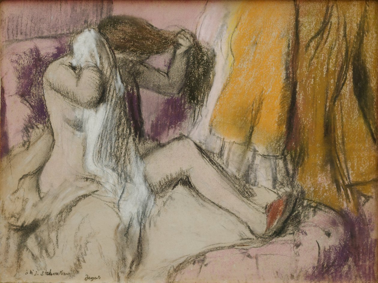 Nach dem Bad autorstwa Edgar Degas