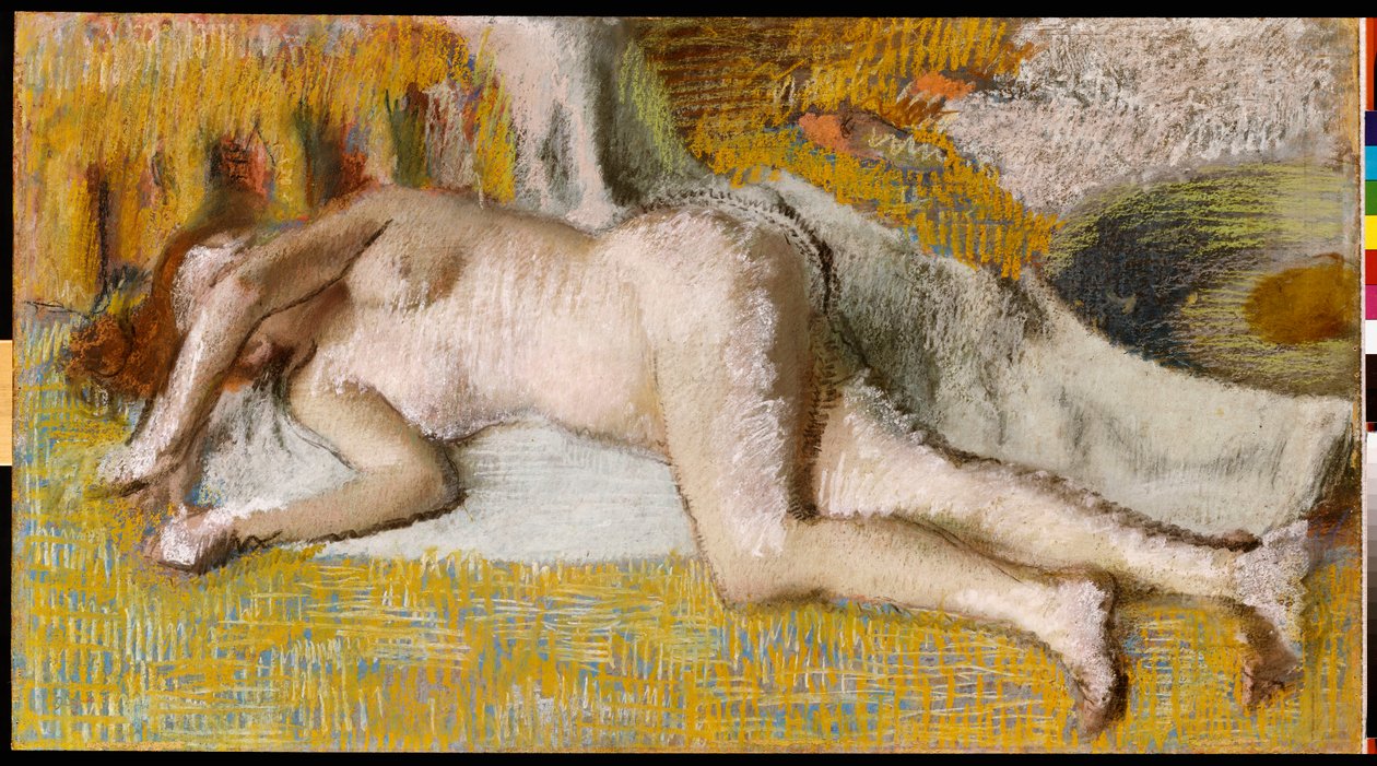 Po kąpieli, 1885 autorstwa Edgar Degas