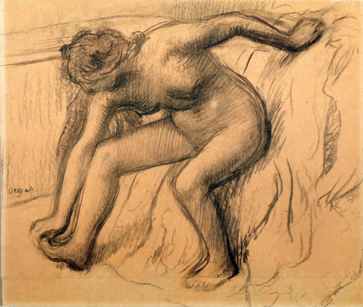 Po kąpieli, 1892. autorstwa Edgar Degas